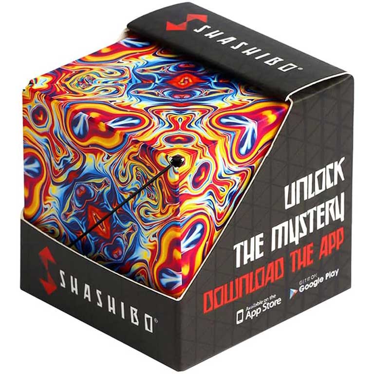 Shashibo: cubo magico antistress (colore Spaced Out)